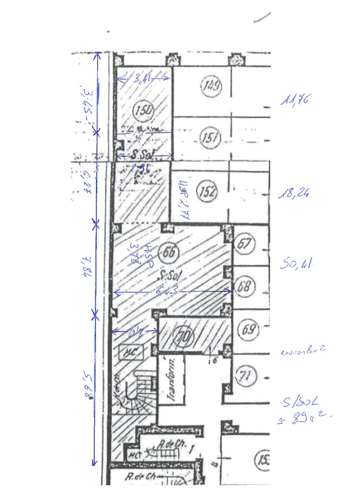 Plan 2 – location bureaux	PARIS (75010)